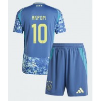 Maglia Calcio Ajax Chuba Akpom #10 Seconda Divisa Bambino 2024-25 Manica Corta (+ pantaloncini)